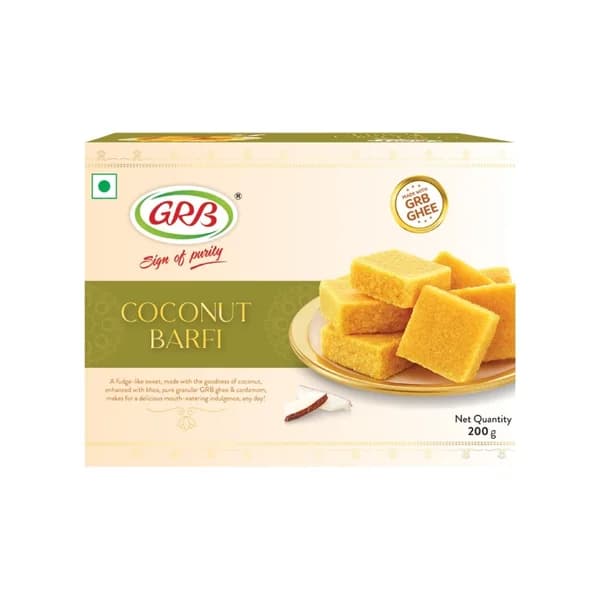 Patel's Coconut Burfi